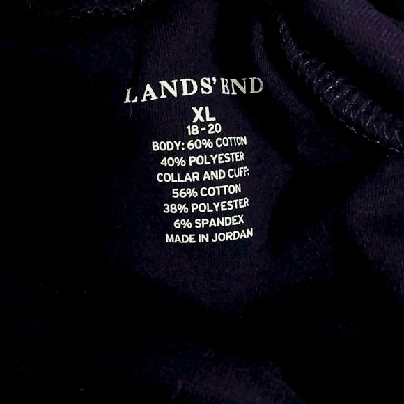 Lands End 3 Cotton Mix Womens XL Turtleneck Tops - Picture 6 of 8